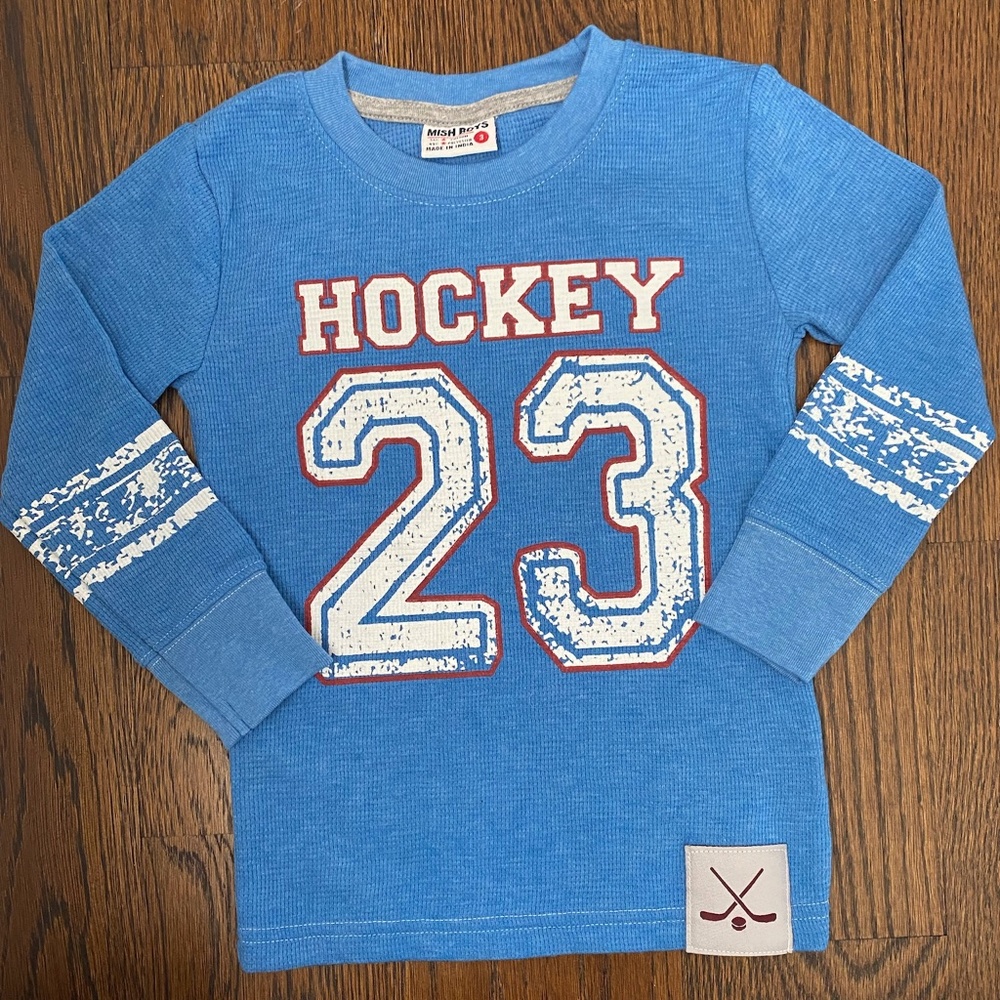 Mish Boys Army Hockey size 3